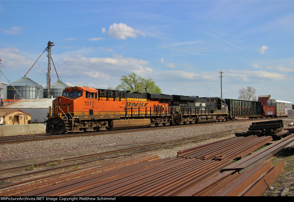 Taking The Siding In Old Monroe